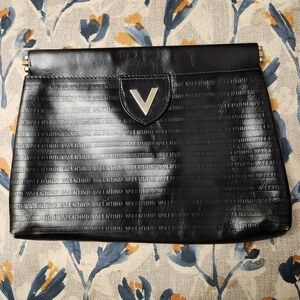 Vintage Mario Valentino Clutch - Black
